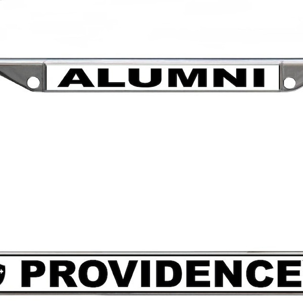 Providence College Alumni Chrome License Plate Frame Officially licensed product