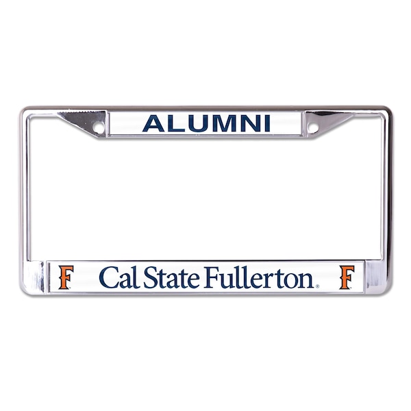 Cal State Fullerton Alumni Chrome License Plate Frame Officially licensed product