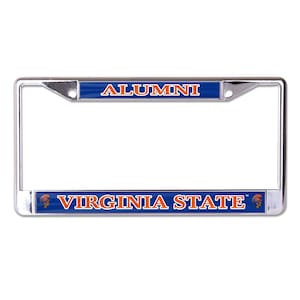 Virginia State University Alumni Chrome License Plate Frame Officially licensed product