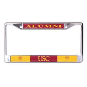 University of Southern California (USC) Alumni Chrome License Plate Frame Officially licensed product