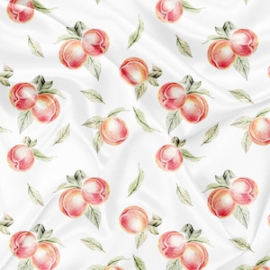 Printed Minky fabrics fruit print