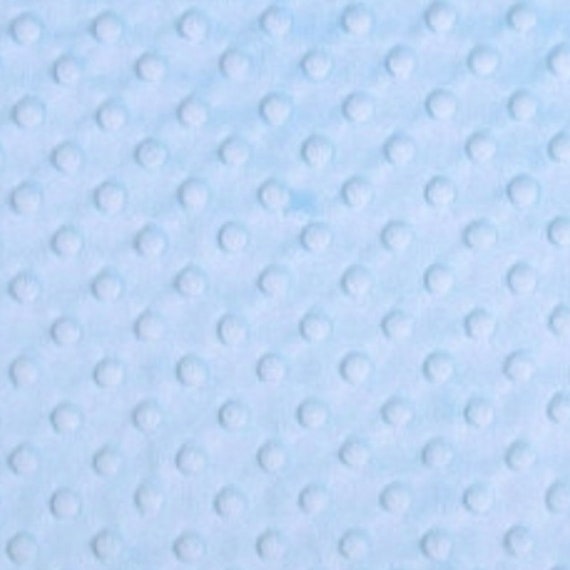 Baby Blue Minky Fabric