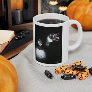 Angry 80&#39;s Goose Ceramic Mug, 11oz