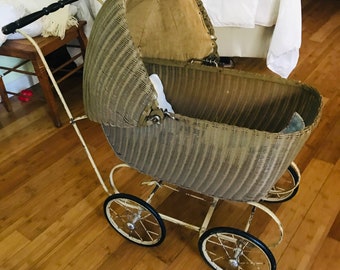 antique baby doll carriage