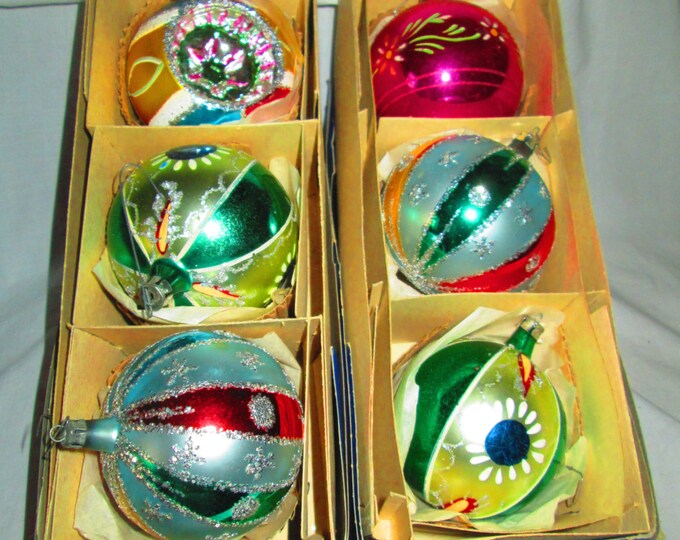 Vintage 1950's Christmas Ornaments 