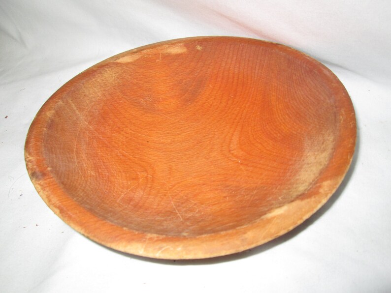 Antique Wooden hand made dough bowl Kitchen decor antique home decor collectible display bowl