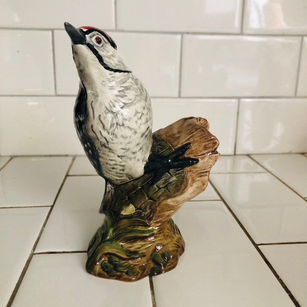 Vintage Beswick England Lesser Spotted Woodpecker Figurine - Etsy