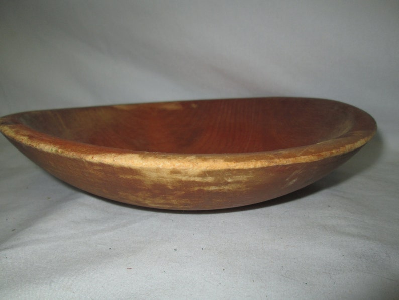 Antique Wooden hand made dough bowl Kitchen decor antique home decor collectible display bowl