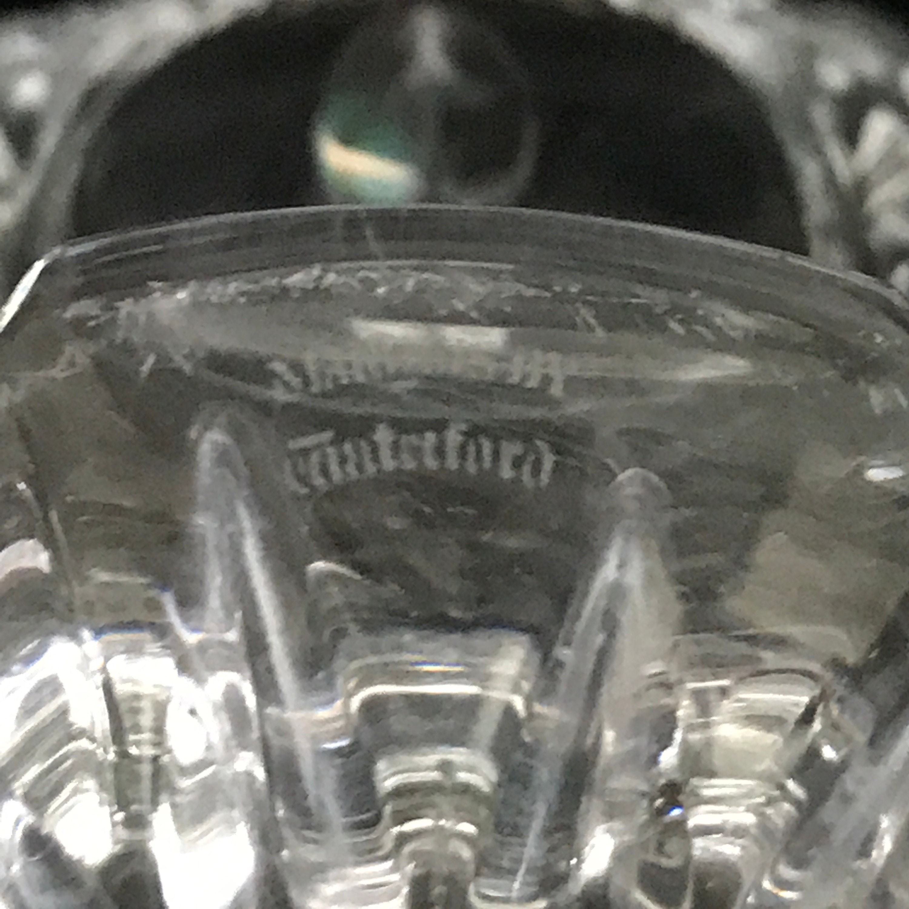 Vintage Medium Waterford crystal bowl Beautiful pattern full lead