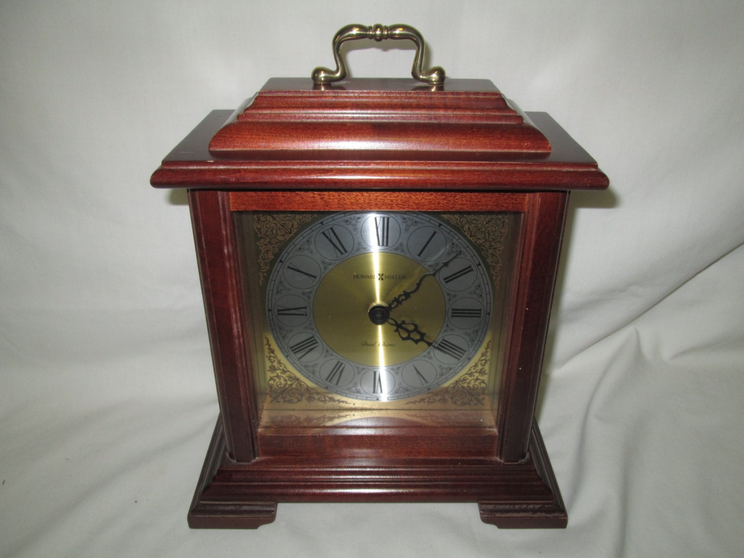 Vintage Howard Miller Quarts Chiming Clock adjustable chimes Etsy