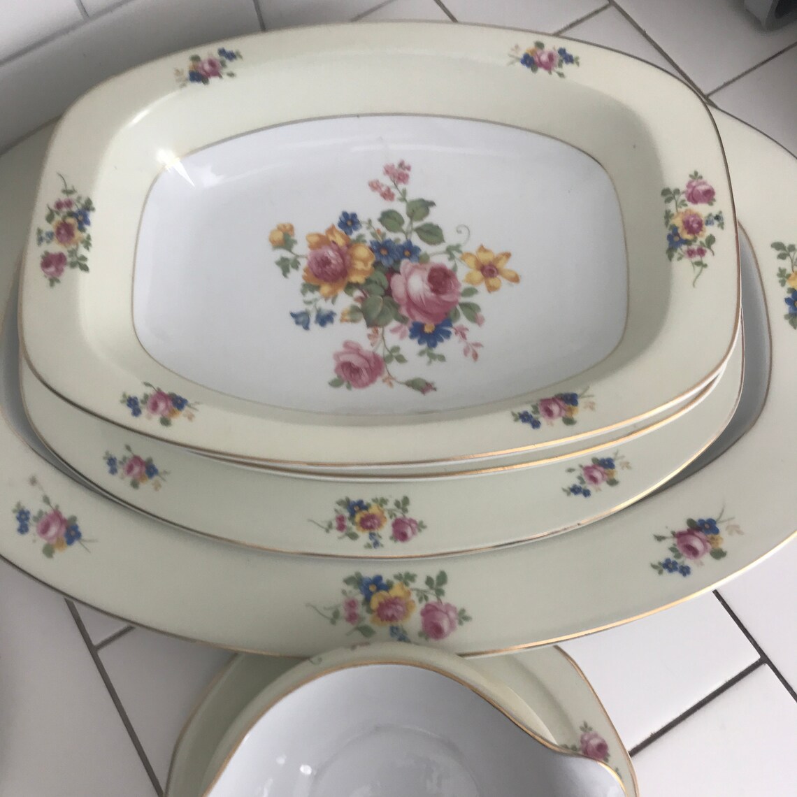 Vintage 1950's TK Thun Dinnerware 50pcs Czechoslovakia Etsy