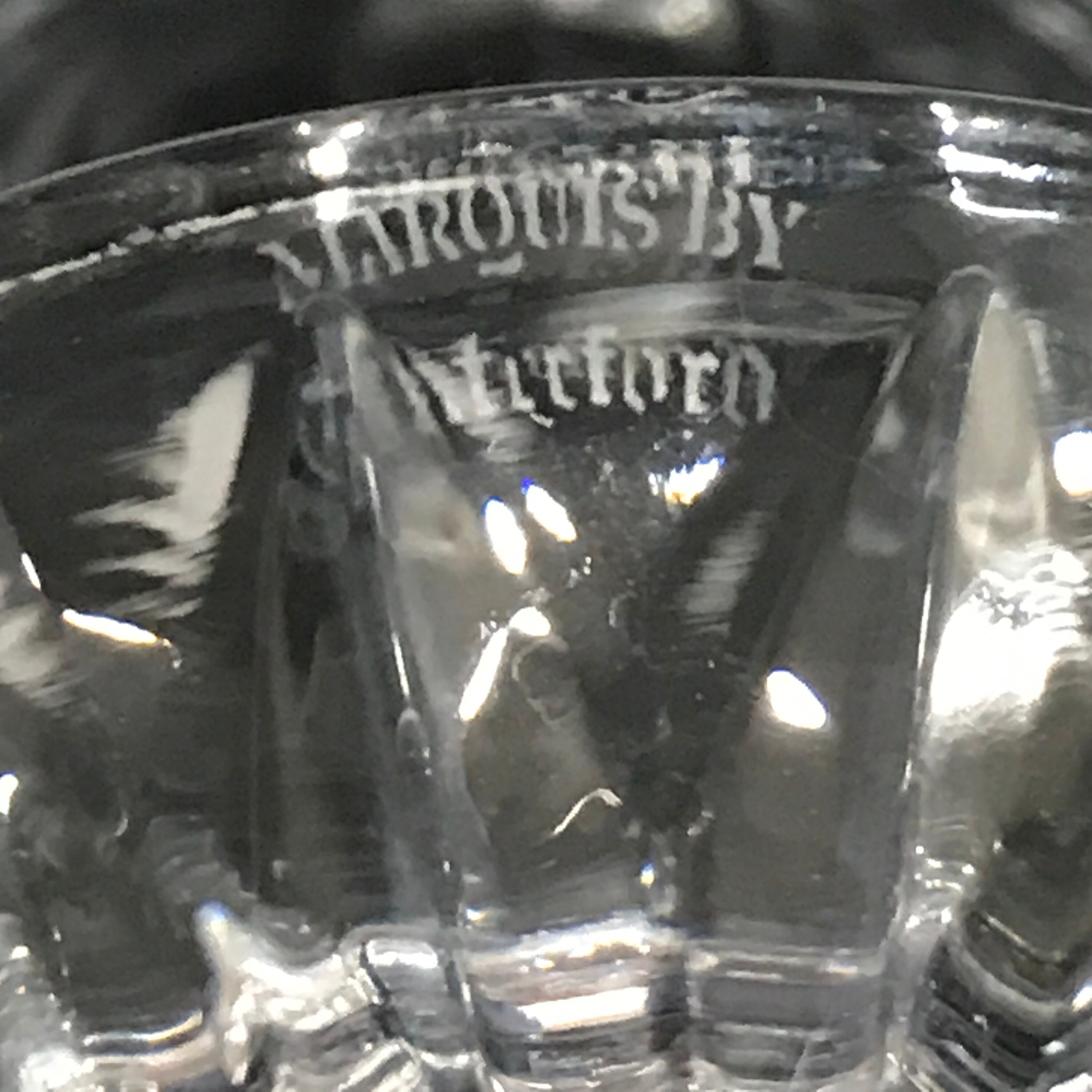 Vintage Medium Waterford crystal bowl Beautiful pattern full lead