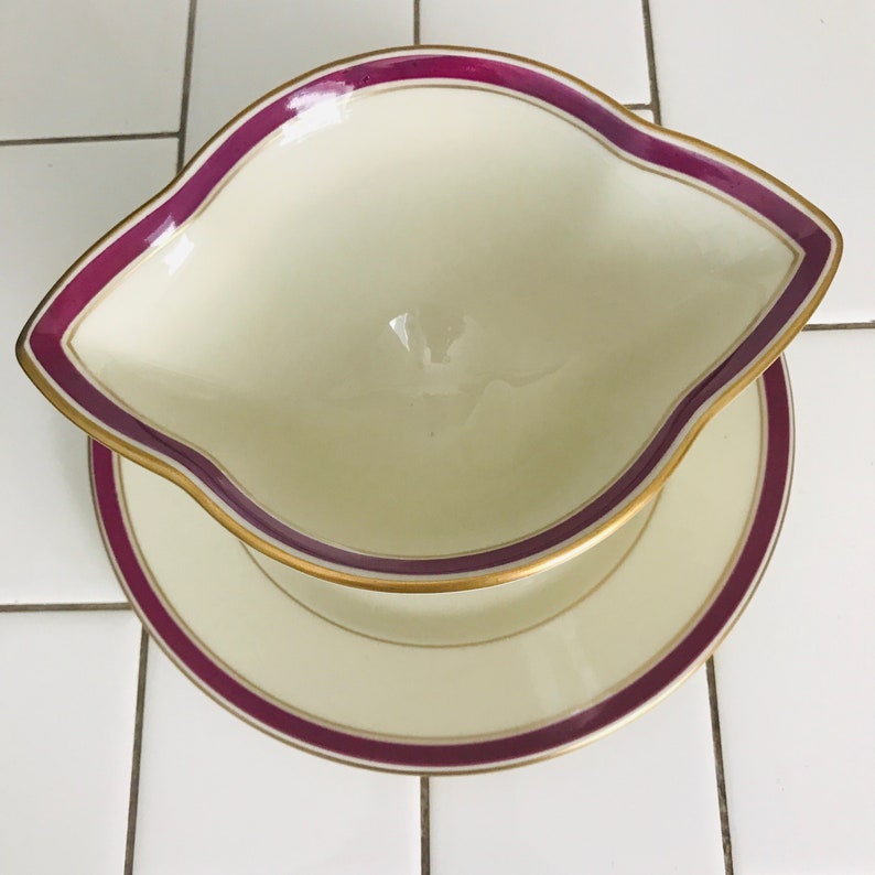 Vintage Gravy Boat & Attached Plate Royal Copenhagen 1191 Etsy