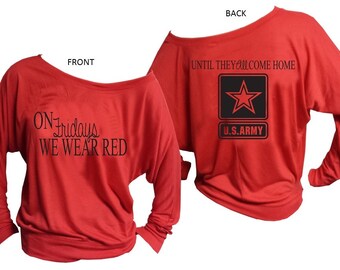 red friday long sleeve shirts