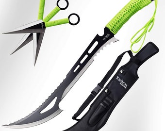 SHARP Blade Details about   26" Machete Rosewood Handle Ninja Sword 