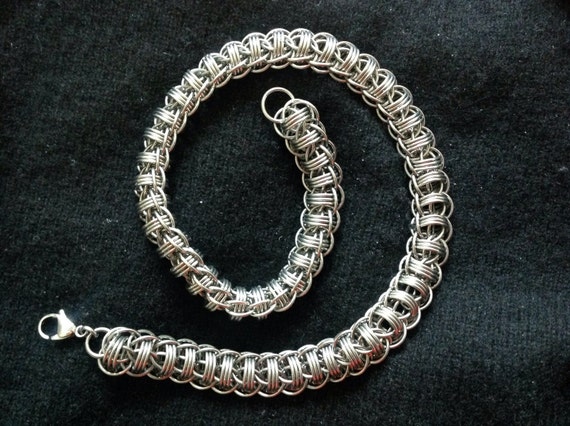 Stainless steel Fire Wyrm choker