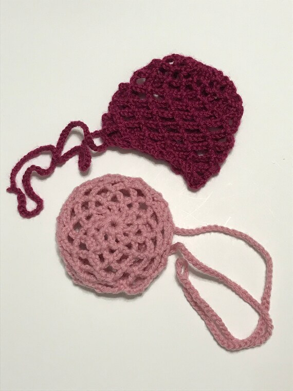 Crochet Hair Bun Covers For Ballerinas Etsy