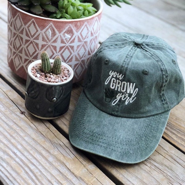 You Grow Girl Hat - Feminist Plant Hat