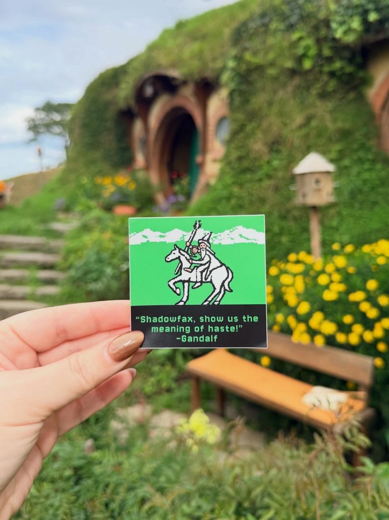 Frodo Sticker Lord of the Rings X Oregon Trail Sticker Pack - 3 Unique Stickers ...