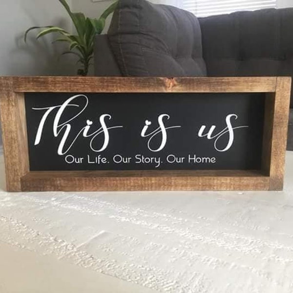 This is Us Sign Etsy