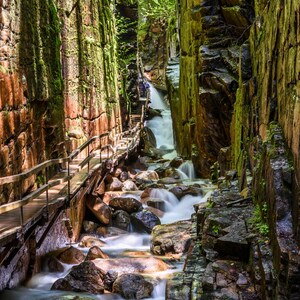 Flume Gorge, Fränkische Kerbe NH