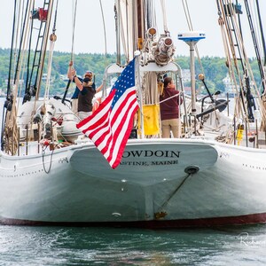 Bowdoin Schooner at Boothbay Harbor Windjammer Days C