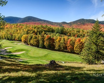 Sugarloaf Golf Club 10th Hole in Fall