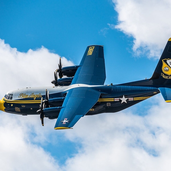 Fat Albert C-130J Super Hercules Blue Angels Transport