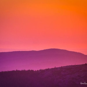Dusk At Acadia