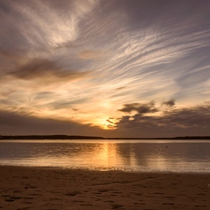 Summer Sunset at Ferry Beach