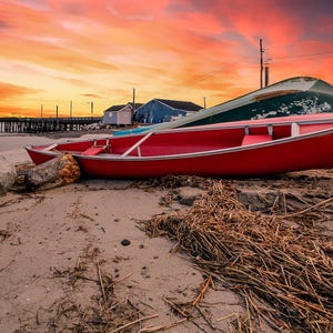 Soluppgång vid Pine Point
