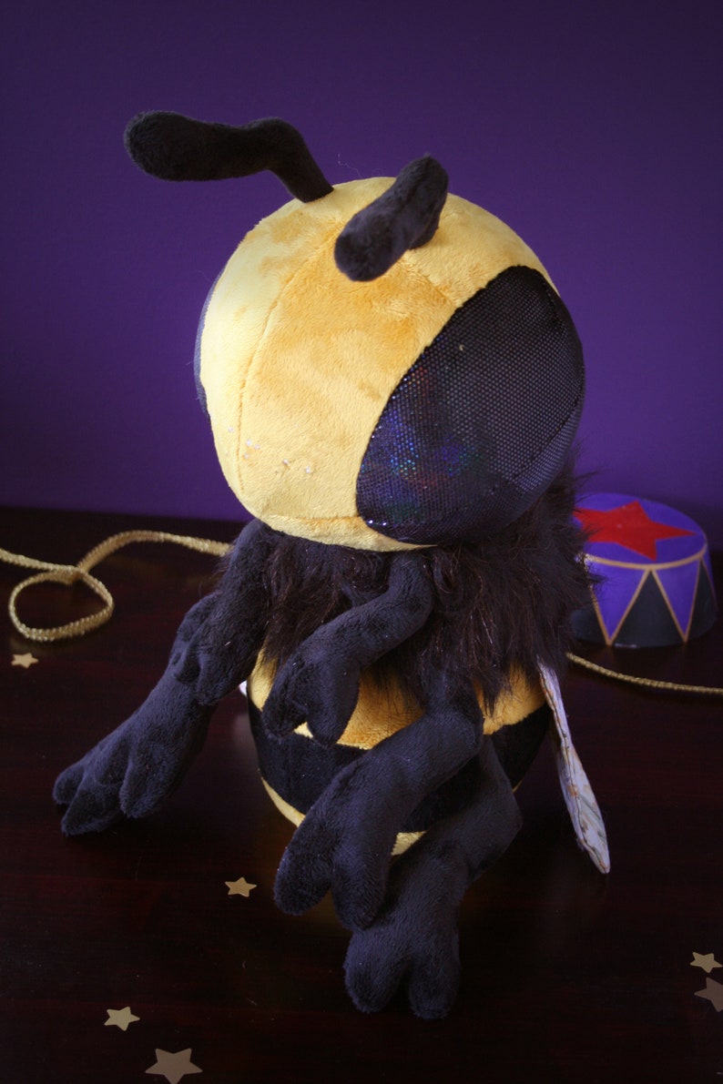Bee Plushie Pattern PDF Bee Stuffed Animal Pattern Sewing - Etsy