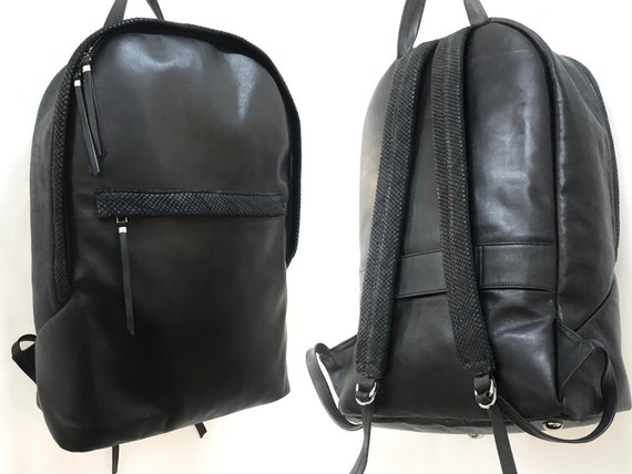 black backpack women's designer