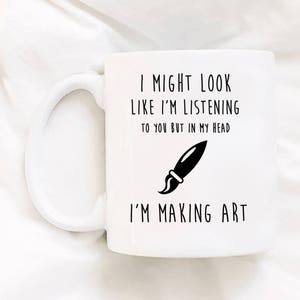 Artist Gift Artist Mug Making Art Mug Gift For Artist Art MAJOR Mug BFA Mug Bachelors Mug University Gift For Artist Drawing Painter Mug