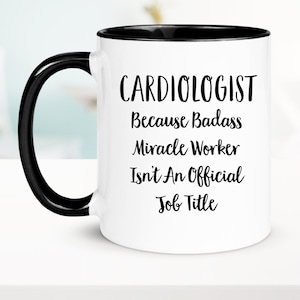 Best Cardiologist Mug, Cardiologist Appreciation, Cardiologist Grad Gift, Heart Doctor Gift, Gift For Cardiologist