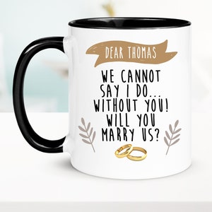 Officiant Proposal - Will You Marry Us - Officiant Gifts - Officiant Proposal Gifts - Wedding Gifts - Officiant Proposal Mug - Officiant Mug
