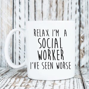 Social Worker Gift - Social Worker Mug -  MSW Gift - MSW Mug - Social Worker Gift Ideas
