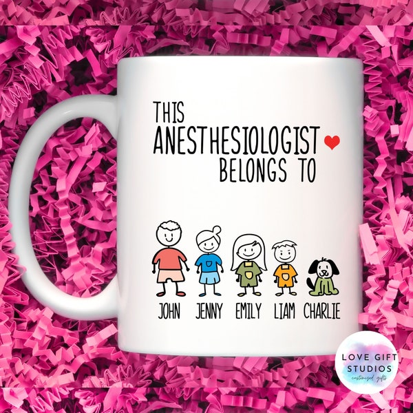 Anesthesiologist gift, Anesthesiologist MUG, Doctor MUG, Custom Coffee Mug, Custom Doctor MUG, Personalized Mug, Customized Mug