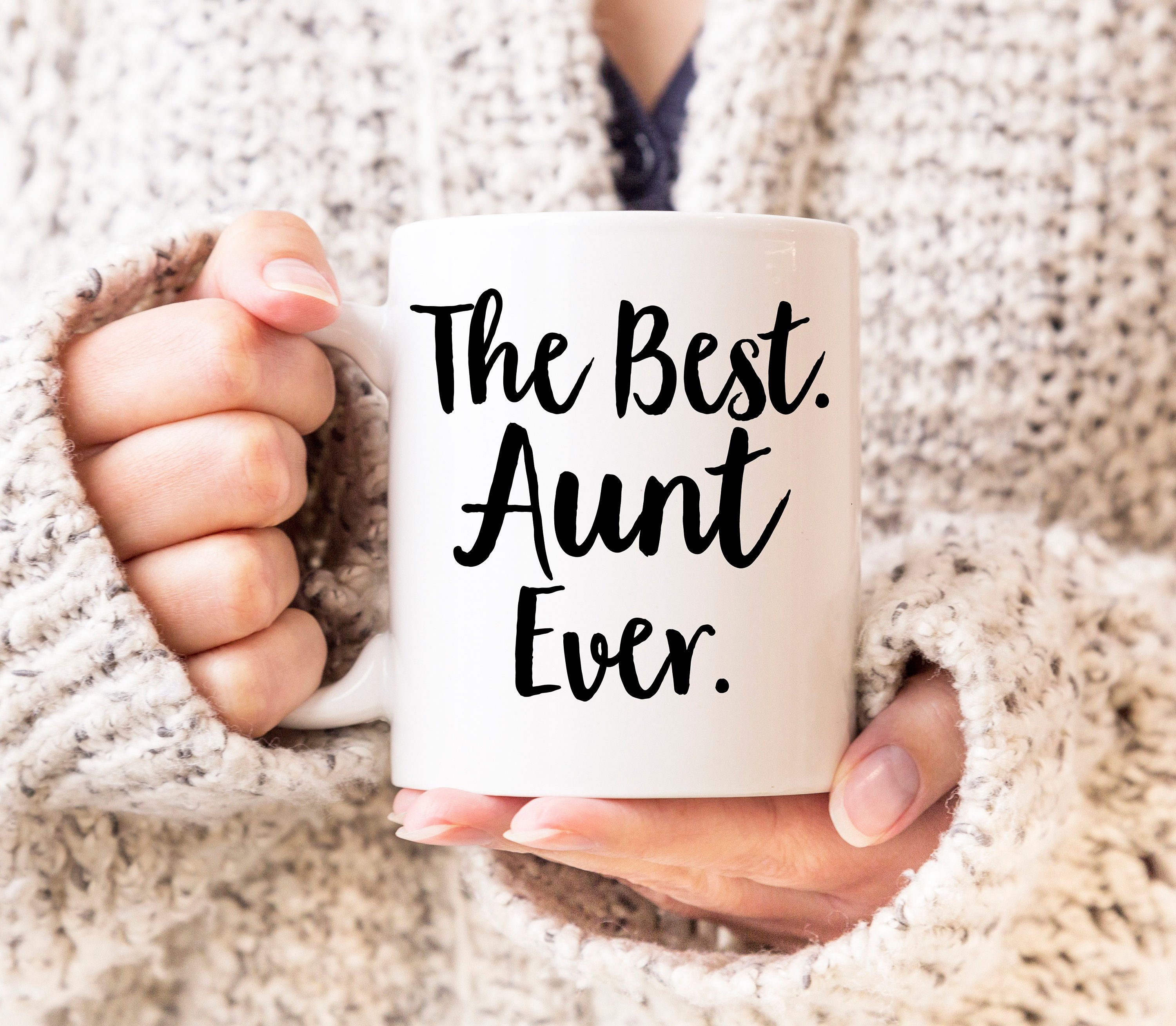 Aunt Mug Best Aunt Ever Mug Gift For Aunt Thank You Gift For Etsy