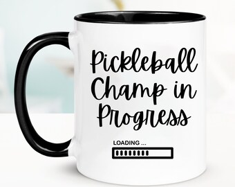 Pickleball Gifts, Pickleball Mug, Pickleball Coffee Mug, Coffee Mug, Motivational Coffee Mug, Personalized Coffee Mug, Customized Mug