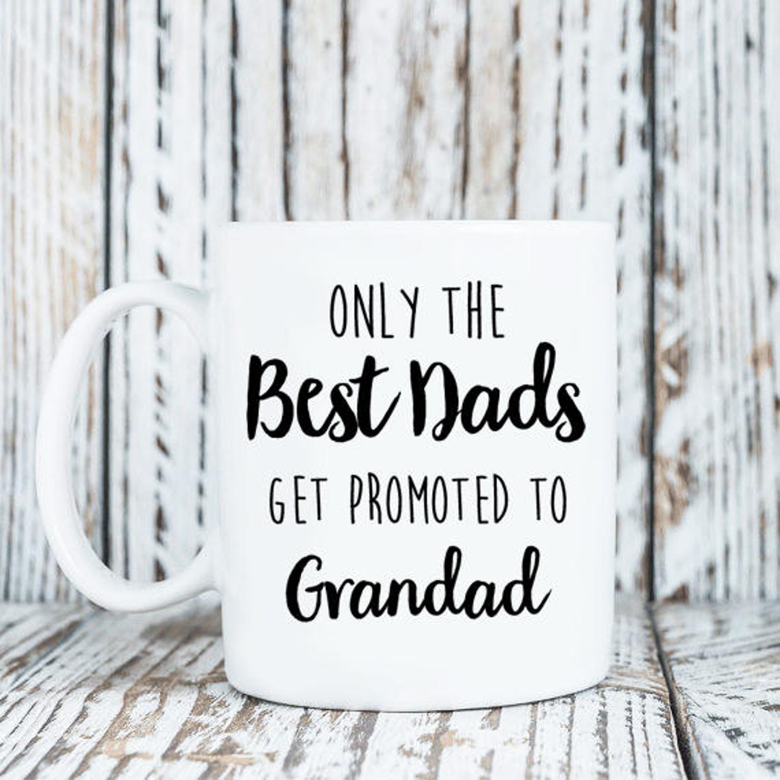 Pregnancy Announcement New Grandpa New Grandpa Gifts New Etsy