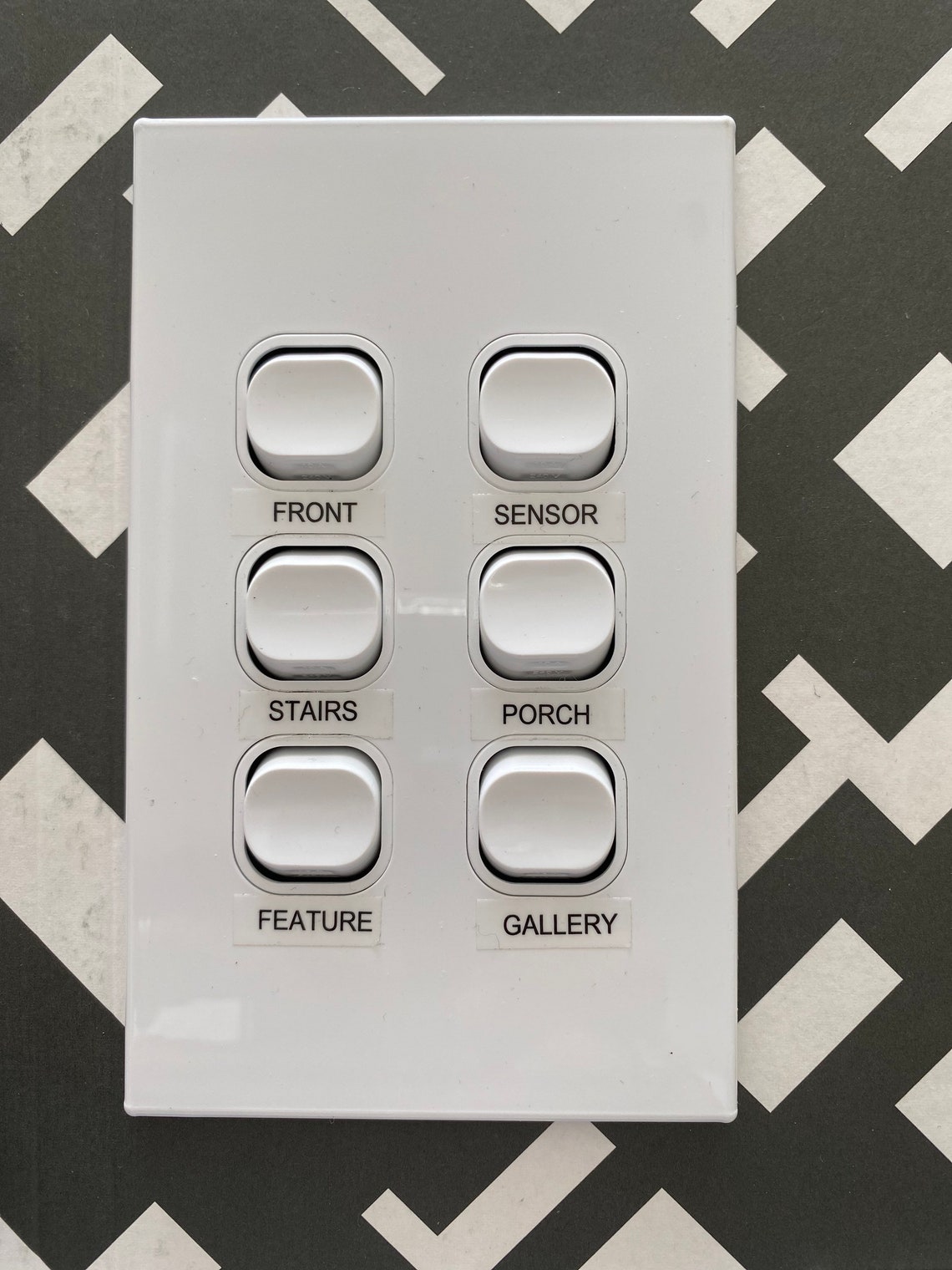 Light Switch Labels / Stickers Etsy