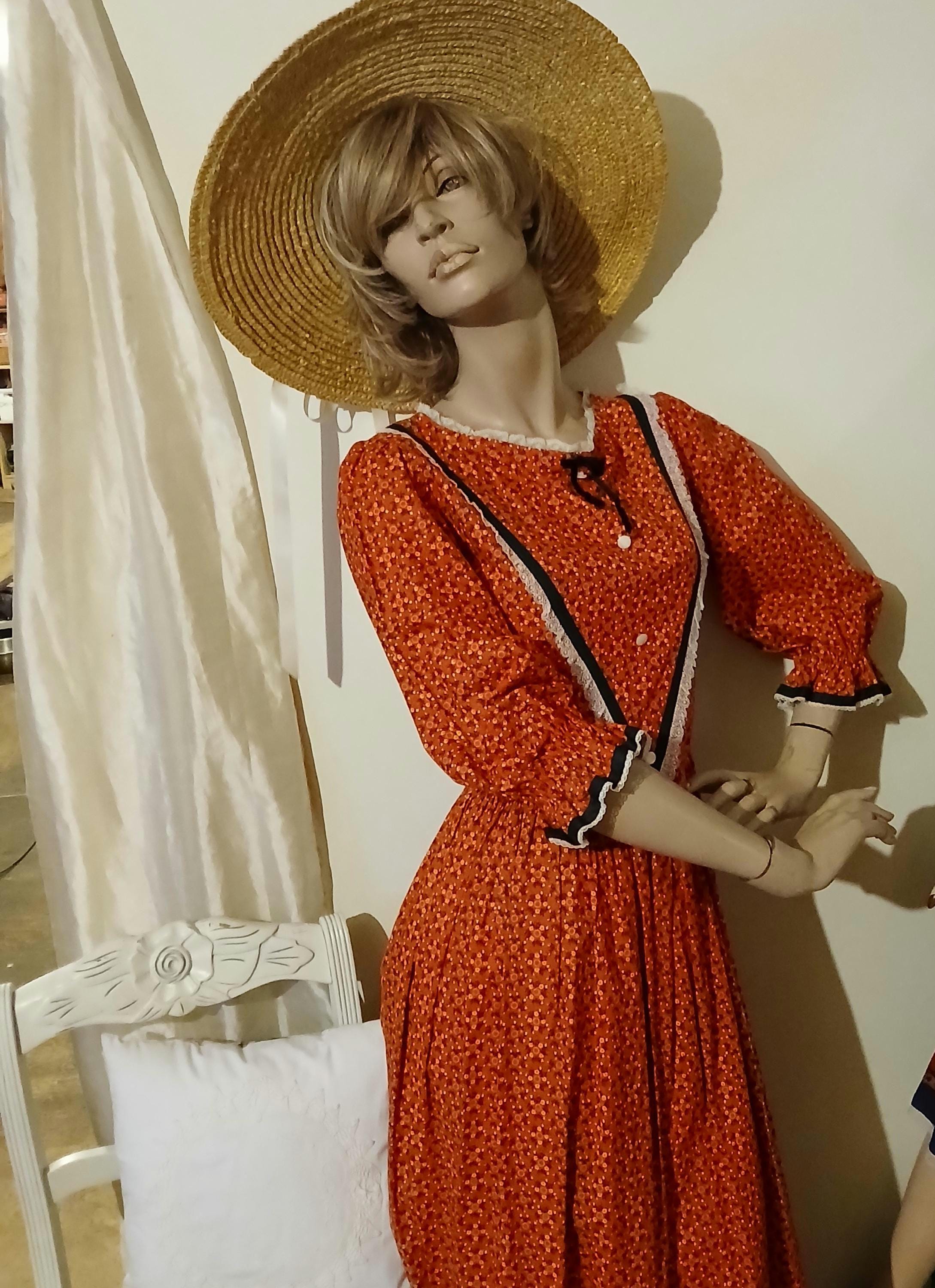 open lace back dress Red and White Pleated Western Wear Stylish Dress For Women  Nandus Fashion