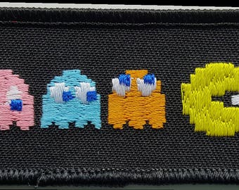 Pac-Man  Embroidered Patch