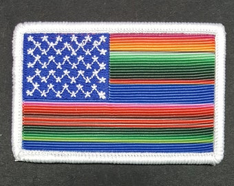 Sarape Flag Patch