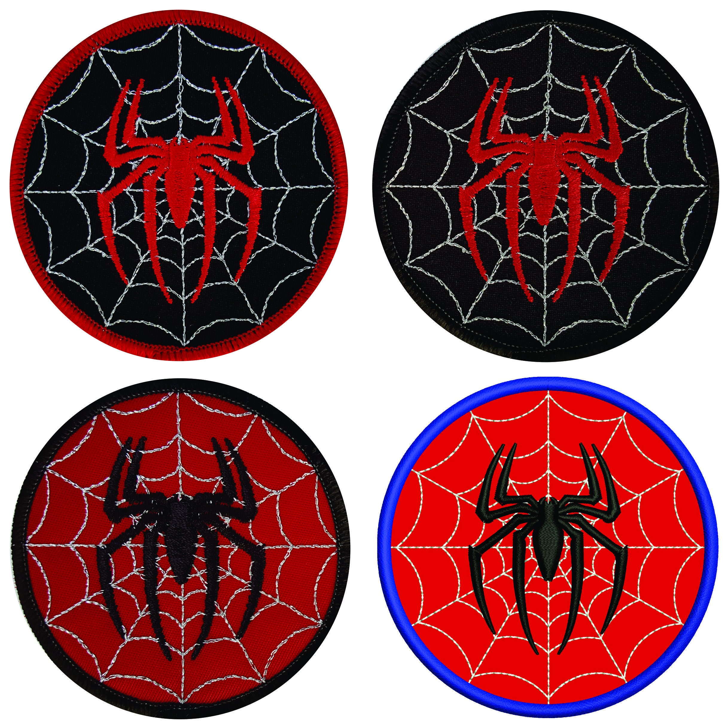 Spider-man Embroidered Patch - Etsy UK
