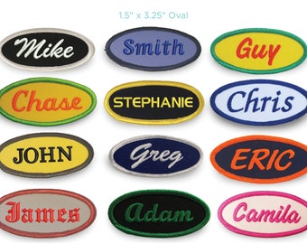 Custom Patch Order Green oval sew on felt patch Custom Patch Order Green oval sew on felt patch