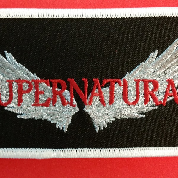 Supernatural Metallic Wings Patch