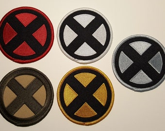 X-Men badge logo Cosplay patch 9 cm x 9 cm/3,54" X 3,54"