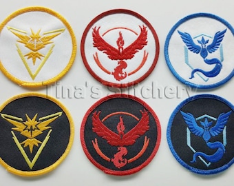 Pokemon Go Team Patches
